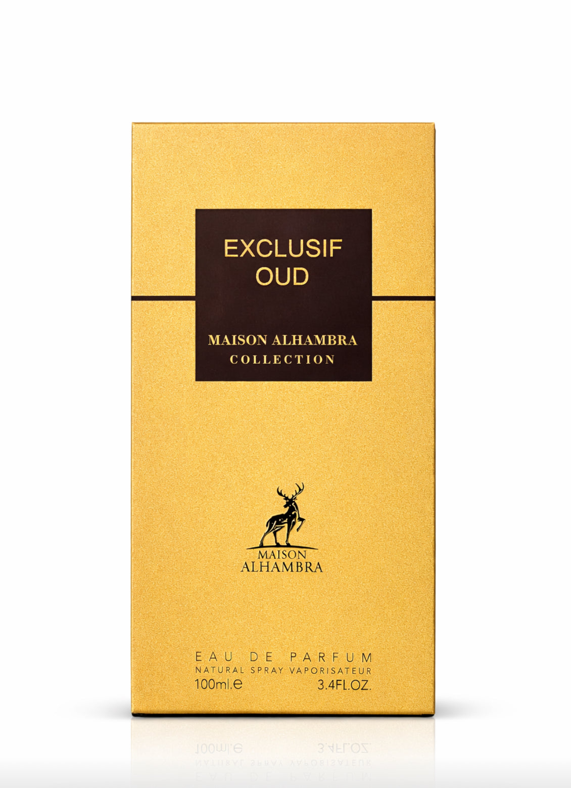 Exclusif Oud Eau de Parfum by Maison Alhambra – 100ml Luxury Oud Fragrance