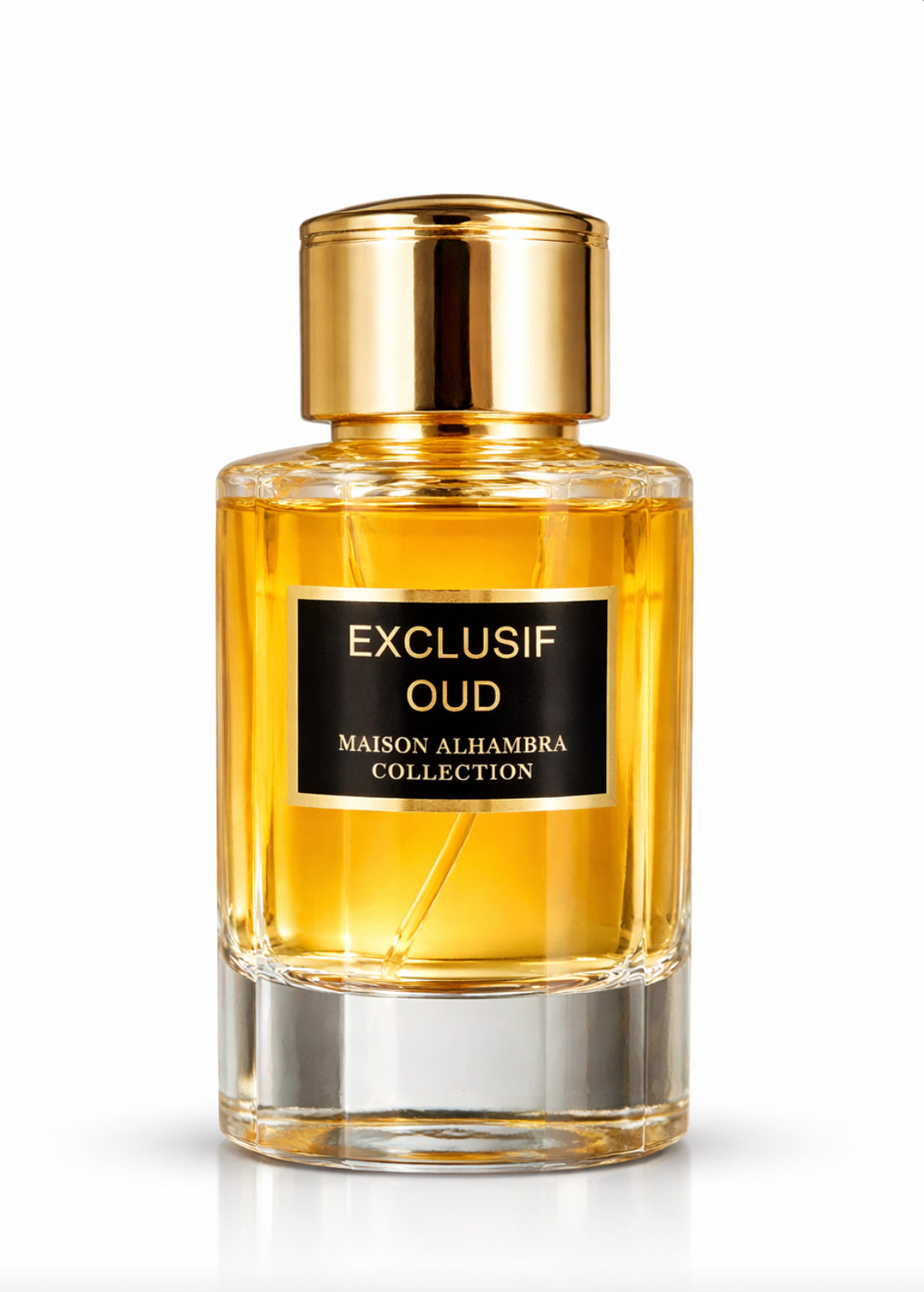 Exclusif Oud Eau de Parfum by Maison Alhambra – 100ml Luxury Oud Fragrance
